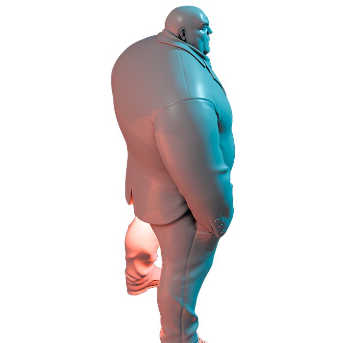 The Godfather IX - RPG Tabletop Figure 3D STL Model — view 4