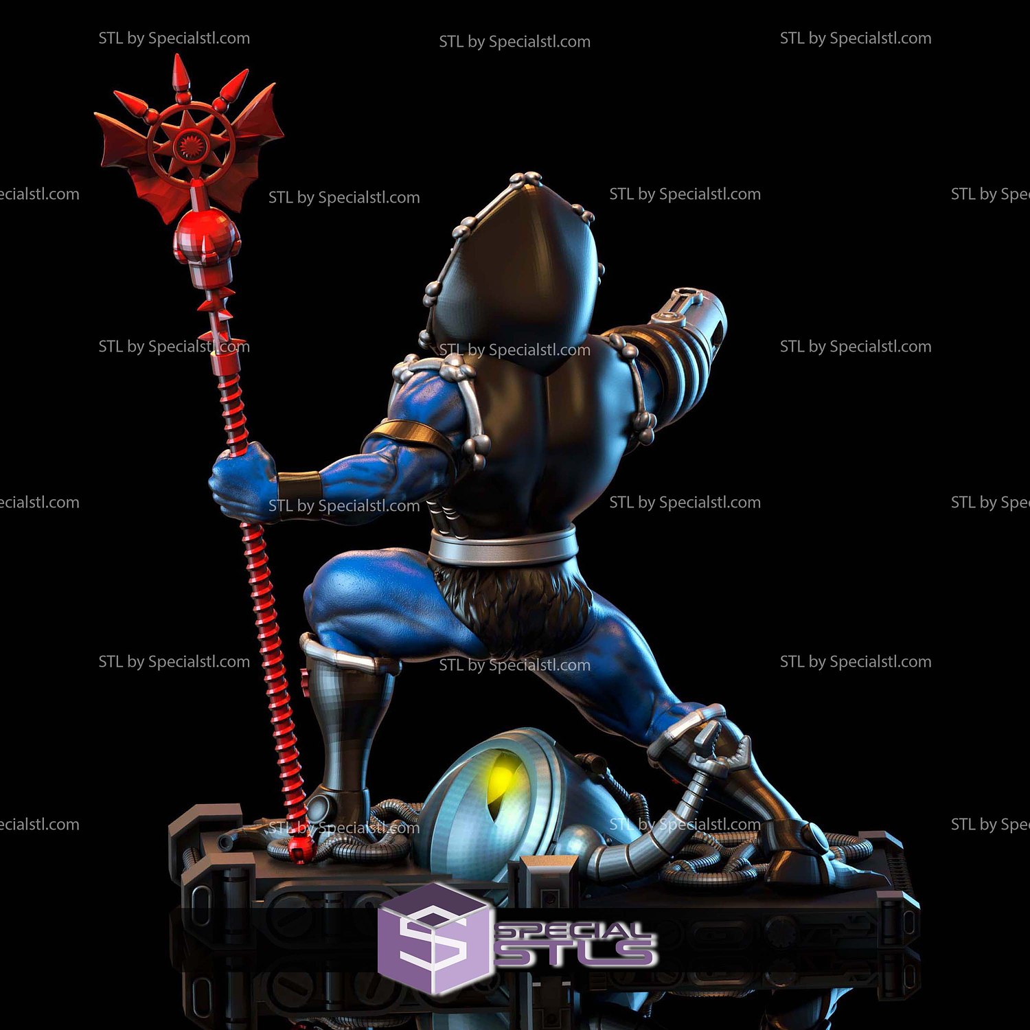 Hordak Masters of the Universe 3D Printer Files STL Model — view 3