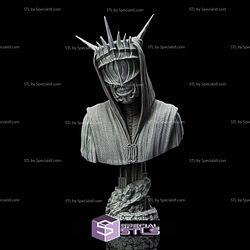 Mouth of Sauron Bust 3D Printer Files STL Model