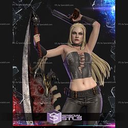 Trish Devil May Cry Bust Sculptures 3D Printing STL Model