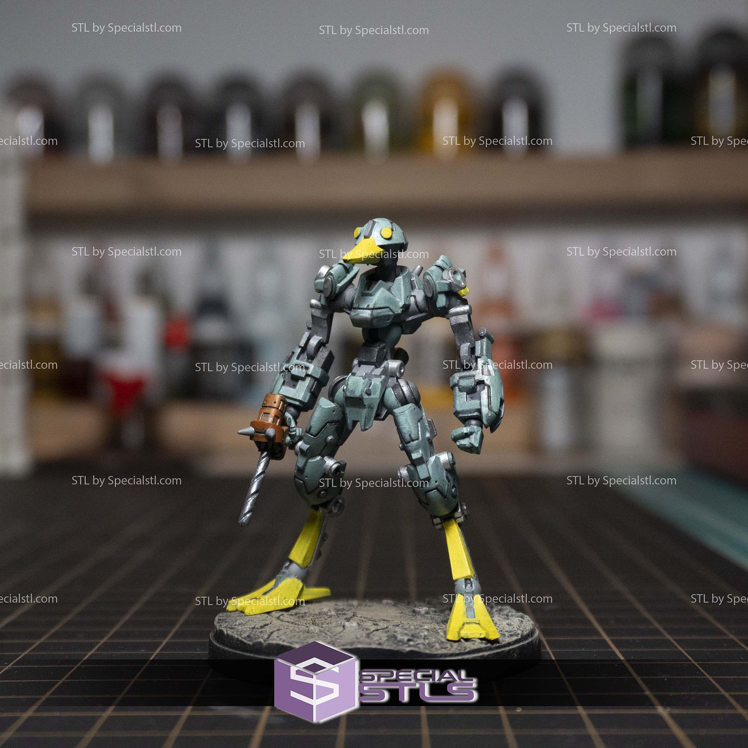 SA-17 Kun Peng Sculptures 3D Printing STL Model — view 8