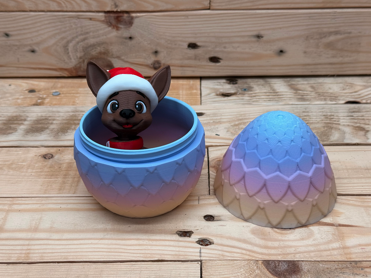 Dragon Egg (Design 3) REVISION 3D STL Model — view 2
