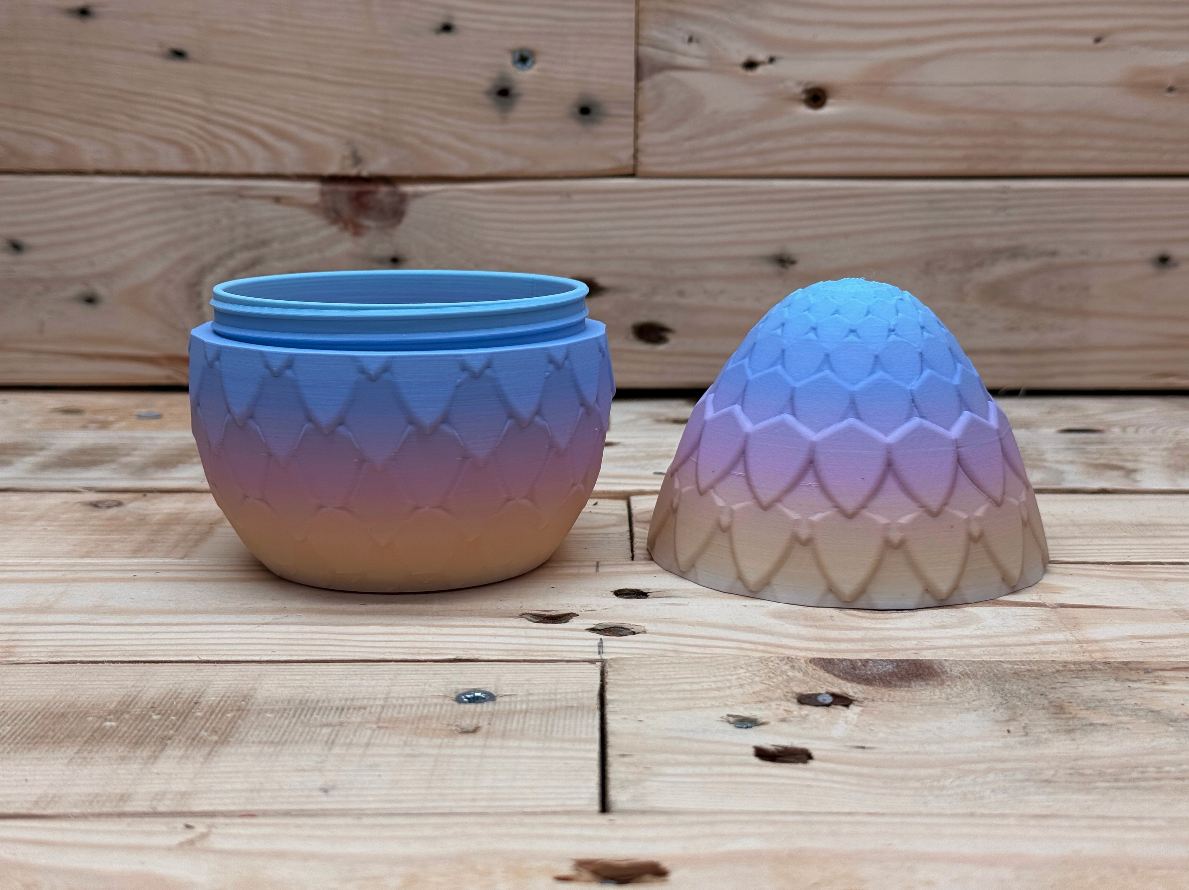 Dragon Egg (Design 3) REVISION 3D STL Model — view 3