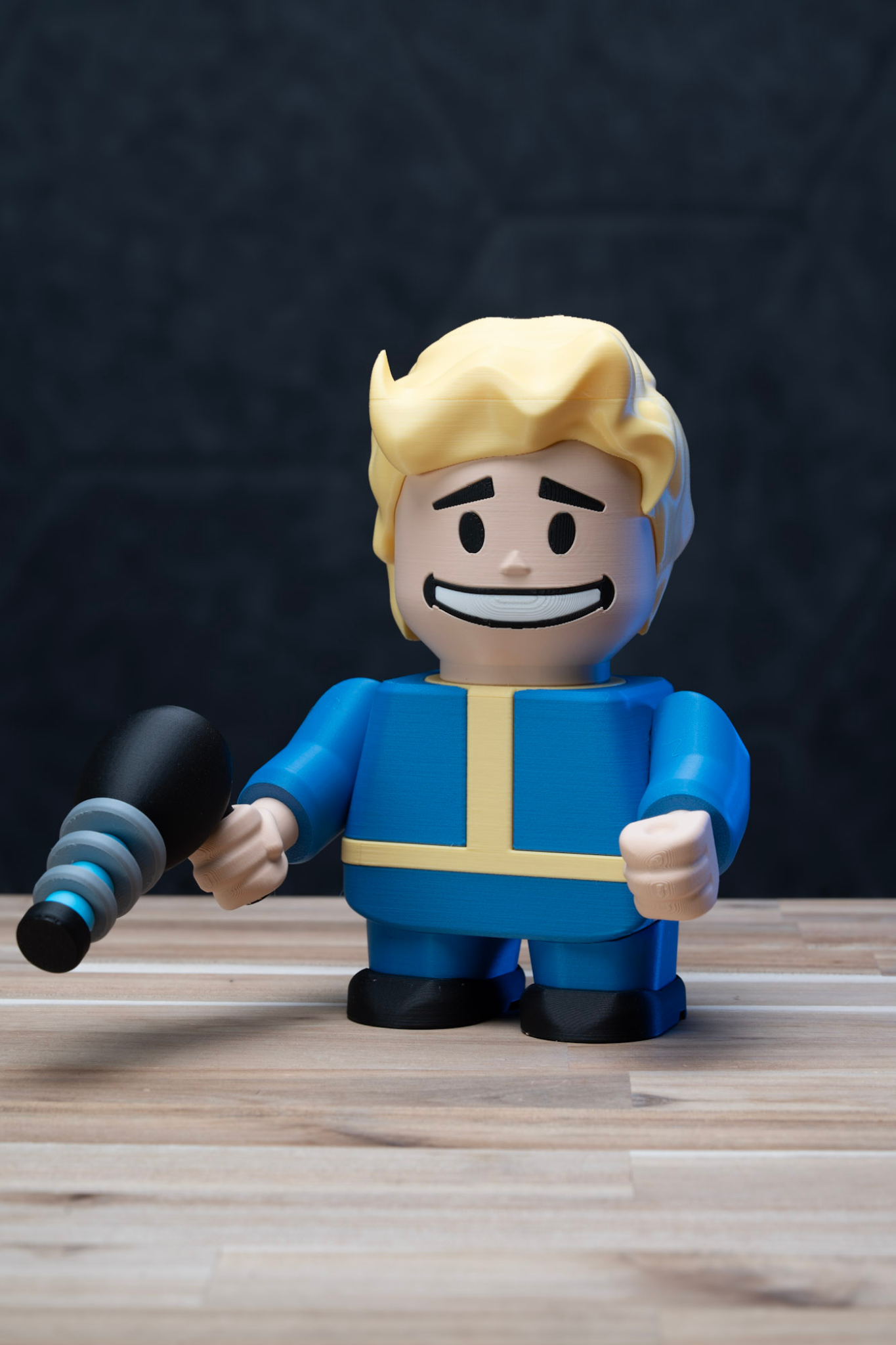 Vault Chunk - Fallout Kit | No Supports, No AMS, No Glue 3D STL Model