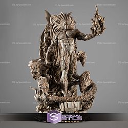 Blackheart Marvel Villain Sculptures 3D Printing STL Model