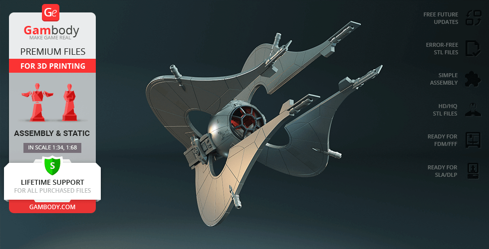 Nssis-class Clawcraft 3D Printing Model | Assembly STL Model