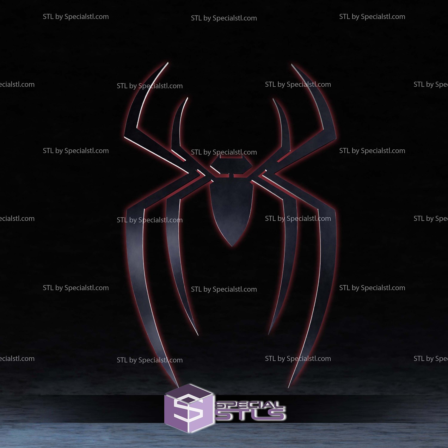 Cosplay STL Files Spider-Man Brand New Day Symbol 3D Model — view 2