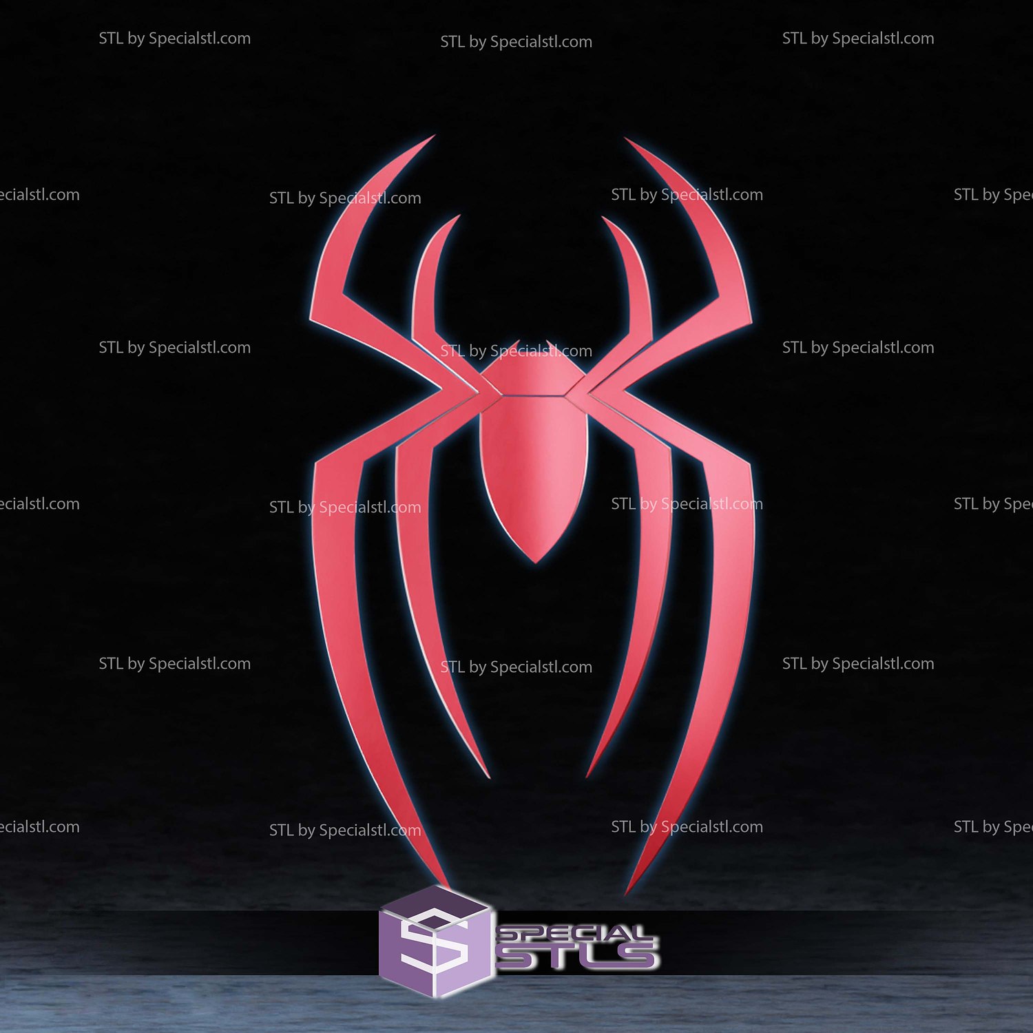 Cosplay STL Files Spider-Man Brand New Day Symbol 3D Model — view 3
