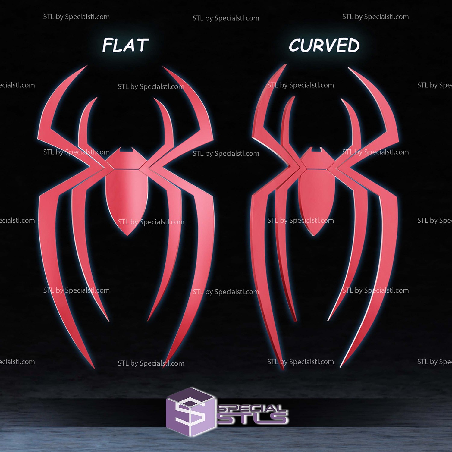 Cosplay STL Files Spider-Man Brand New Day Symbol 3D Model — view 4