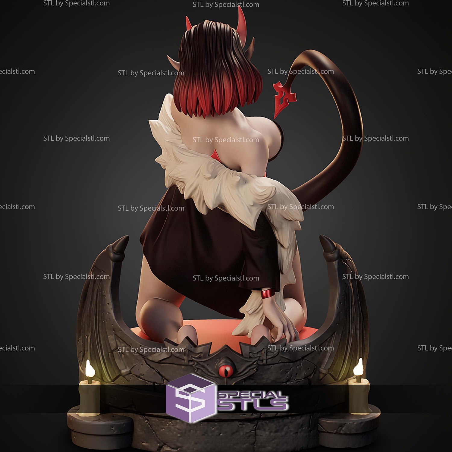 Hertha The Cursed Prince STL Files 3D Model — view 2