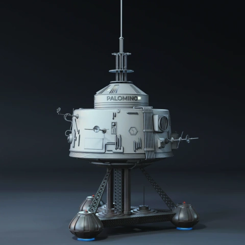 USS Palomino 3D Printer Files | Assembly STL Model