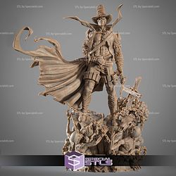 Gunslinger Spawn 2025 Sculptures 3D Printing STL Model