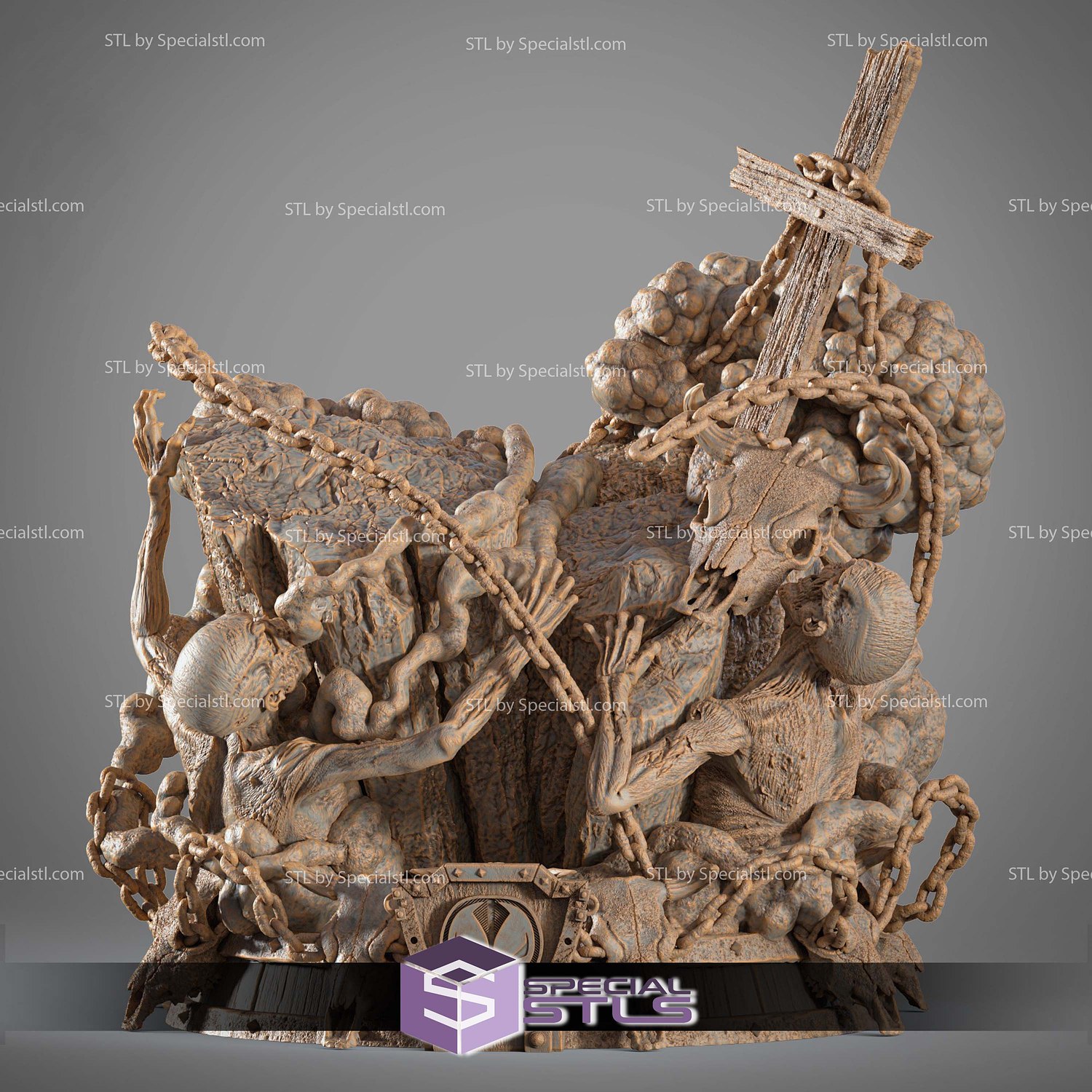 Gunslinger Spawn 2025 Sculptures 3D Printing STL Model — view 2