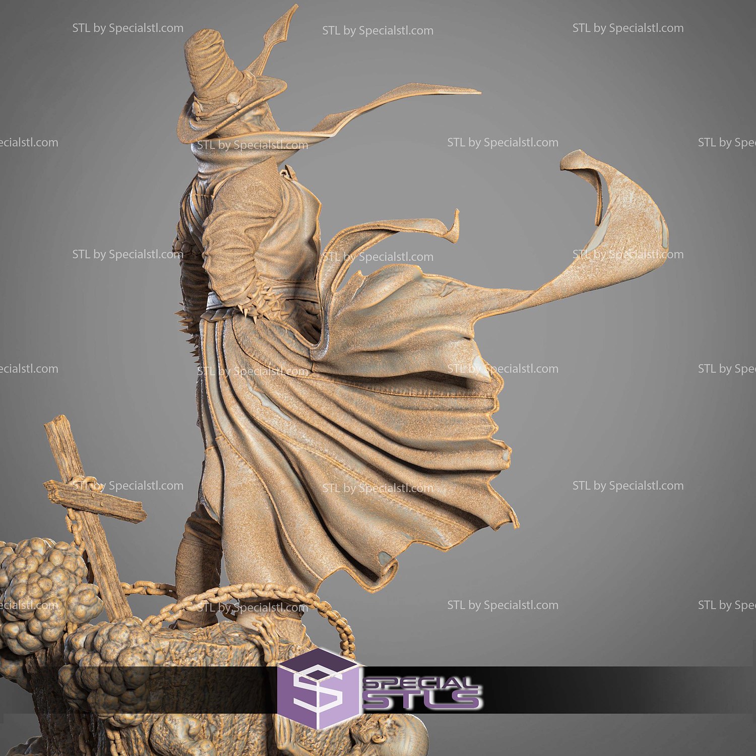 Gunslinger Spawn 2025 Sculptures 3D Printing STL Model — view 5