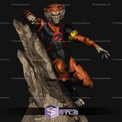 Tygra Red and Black Thundercats STL Files 3D Model