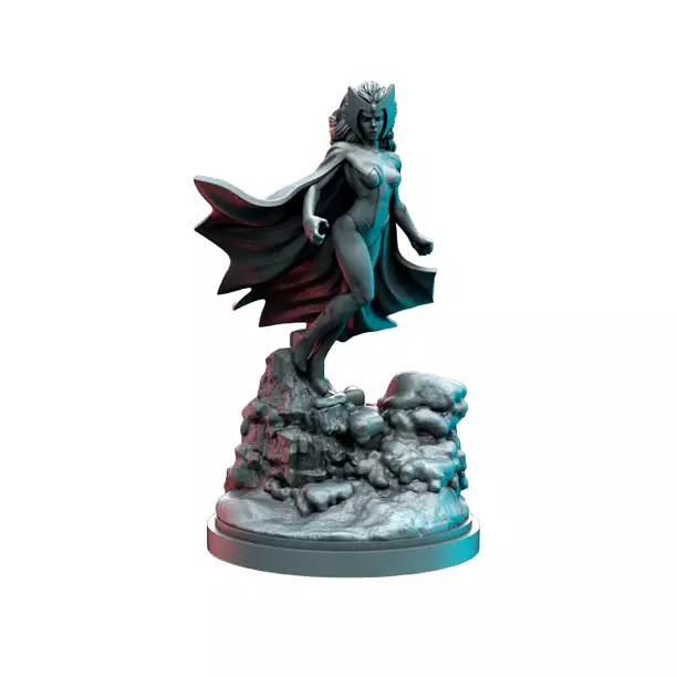 Queen Of The North VI - Board Game Miniature STL 3D Model