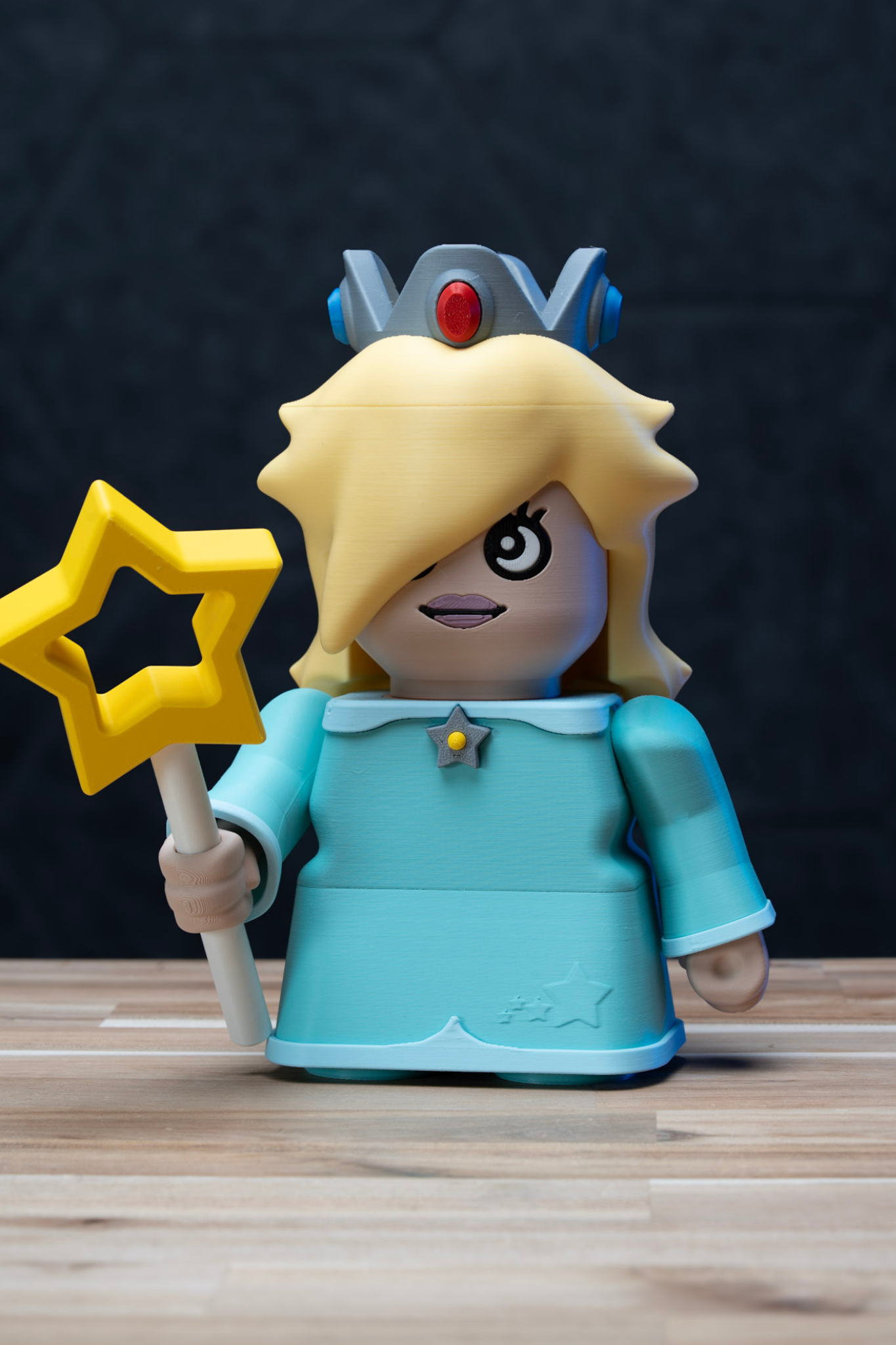 Chunky Rosalina - Super Mario Bros Kit | No Supports, No AMS, No Glue 3D 3MF Model