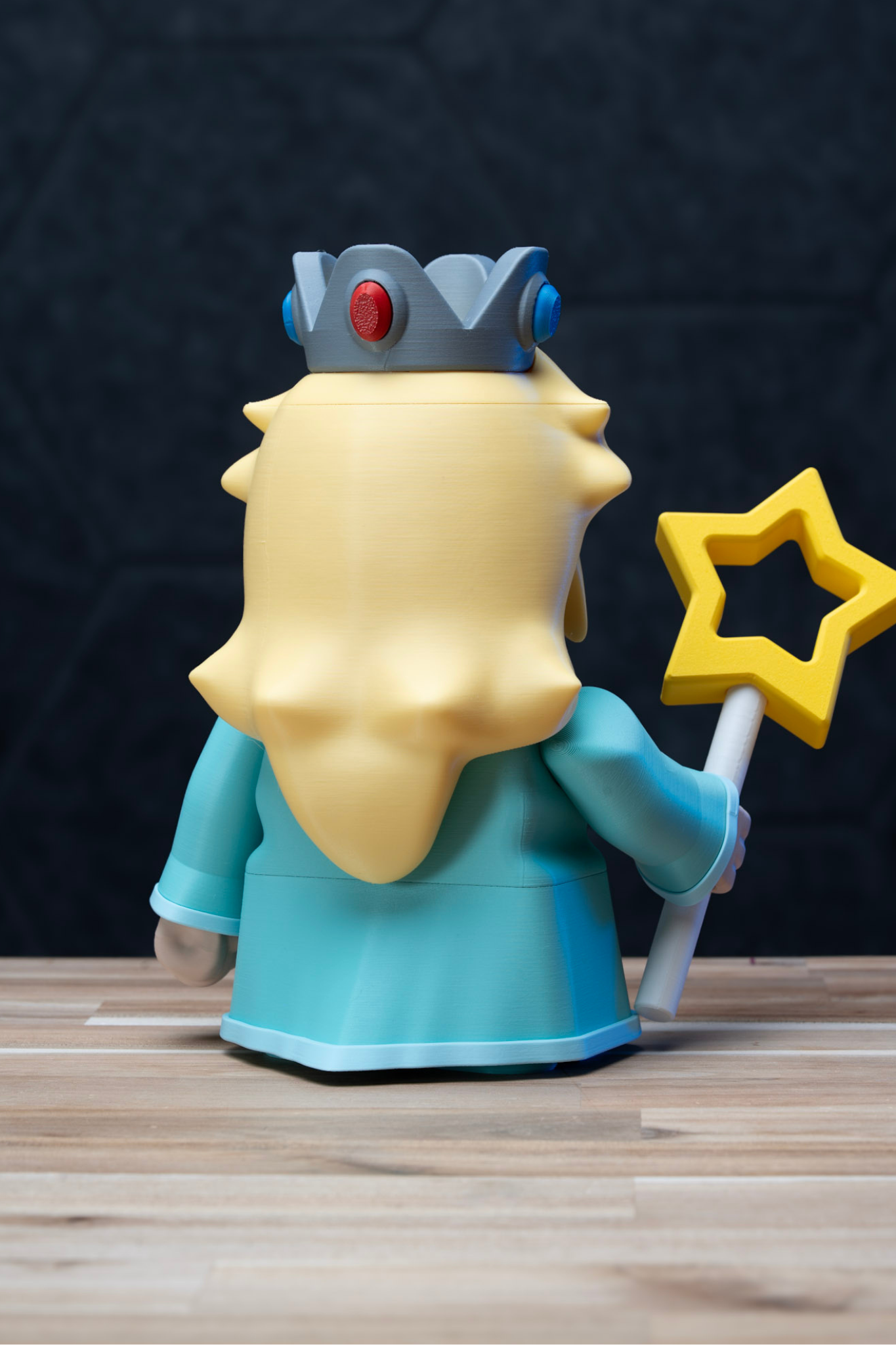 Chunky Rosalina - Super Mario Bros Kit | No Supports, No AMS, No Glue 3D 3MF Model — view 4