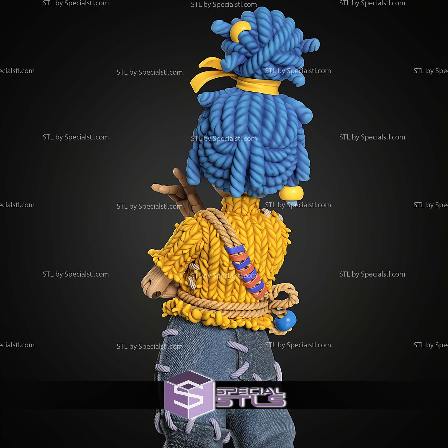 May It Takes Two 180mm STL Files 3D Model — view 6