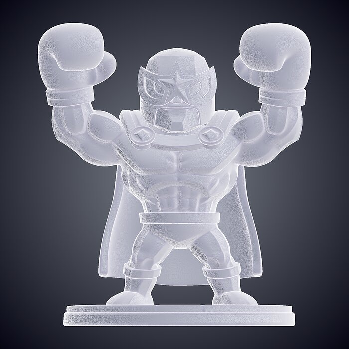 Stylized Chibi El Primo Statue PM-935 3D BLEND Model — view 7