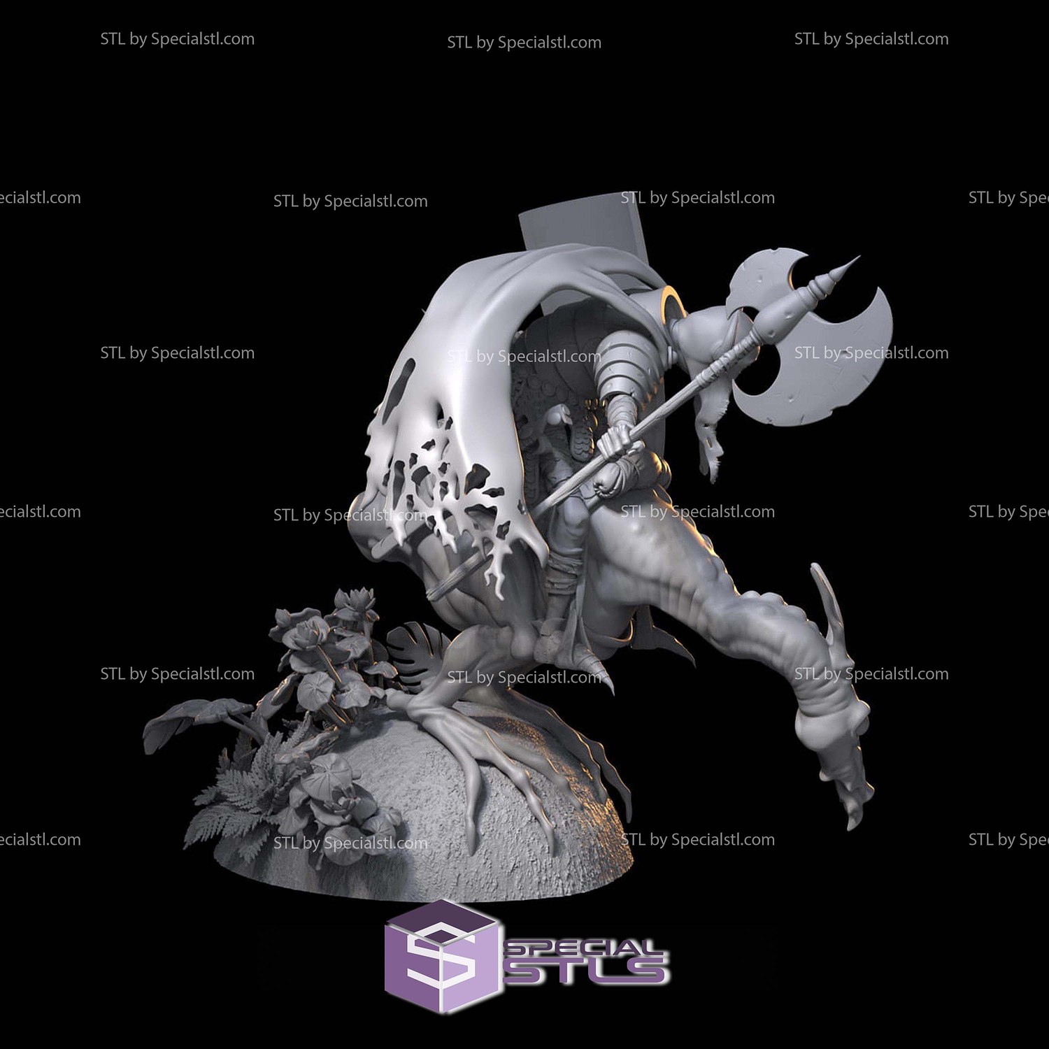The Agawa Chieftain 1-10 STL Files 3D Model — view 2