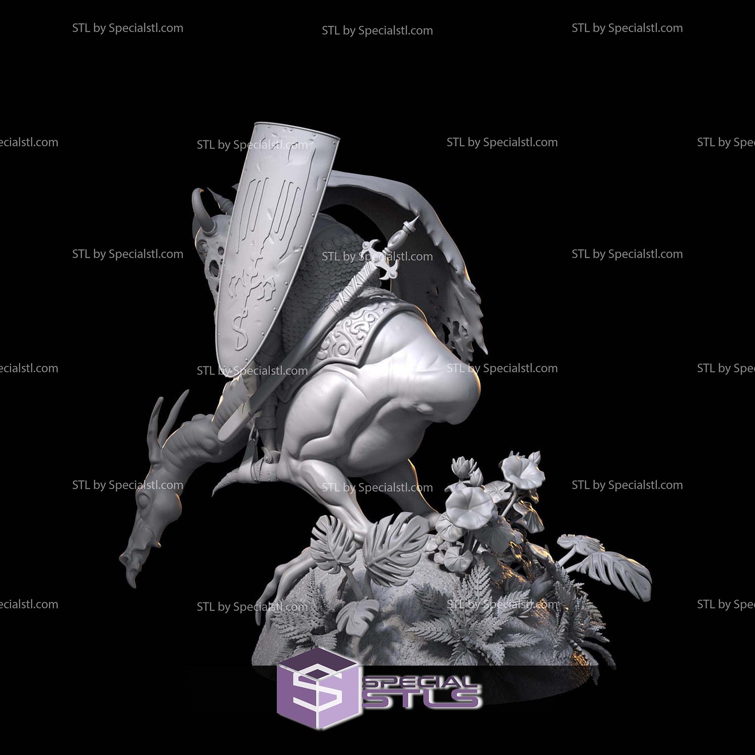 The Agawa Chieftain 1-10 STL Files 3D Model — view 4