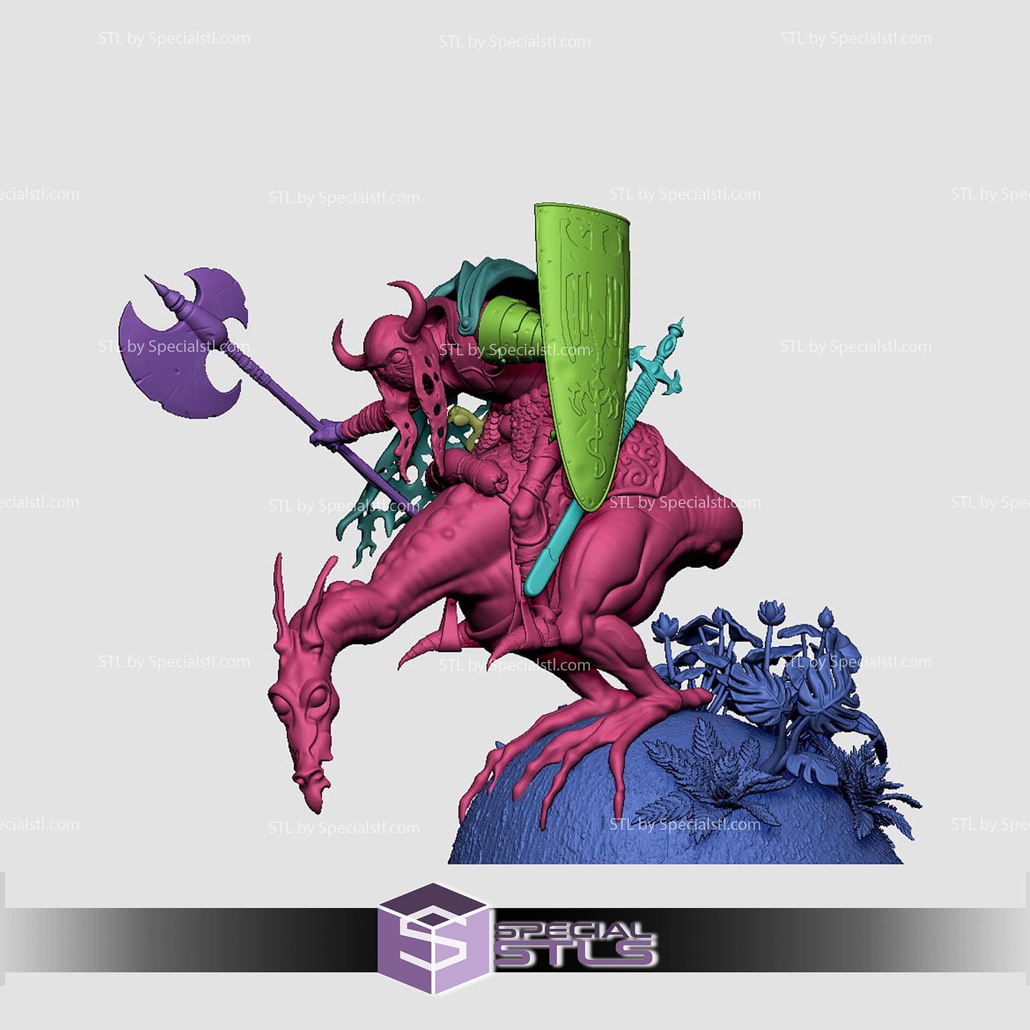 The Agawa Chieftain 1-10 STL Files 3D Model — view 5