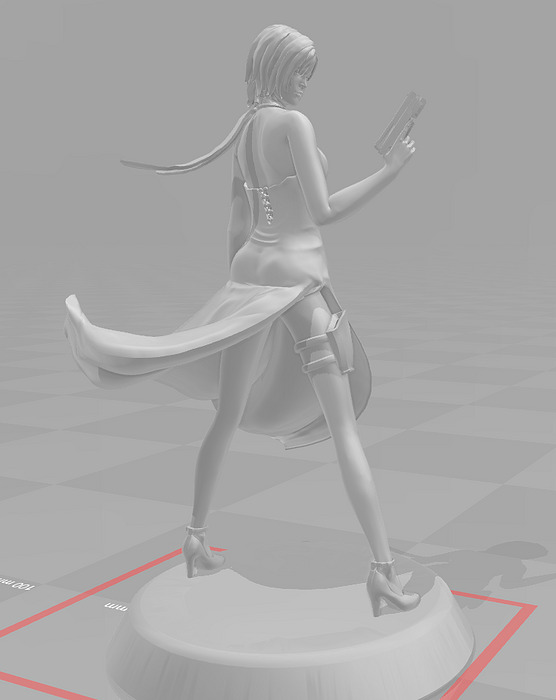 Resident Evil 4 ADA WONG 3D BLEND Model — view 2