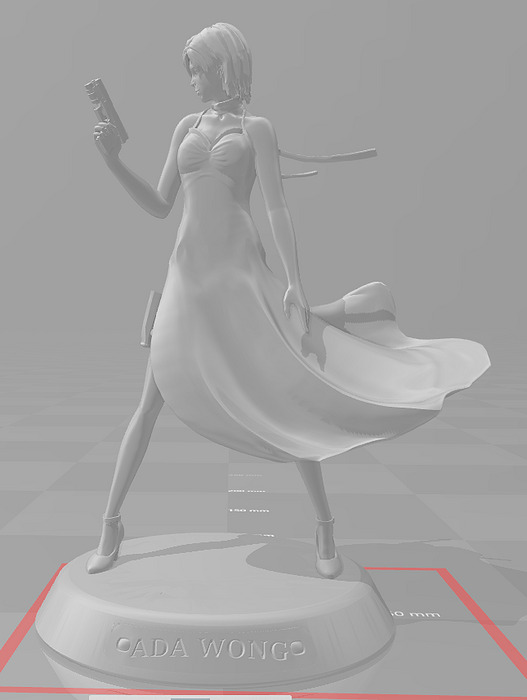 Resident Evil 4 ADA WONG 3D BLEND Model — view 3
