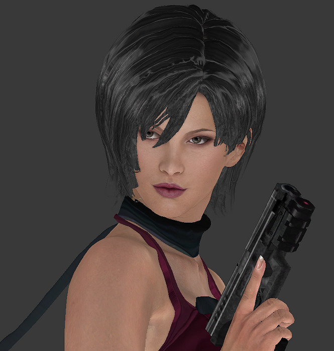 Resident Evil 4 ADA WONG 3D BLEND Model — view 8