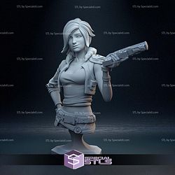 Lilith Borderlands Bust 3D Printer Files STL Model
