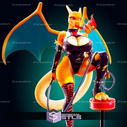 Charizard Dominatrix Pokemon 3D Print Files STL Model
