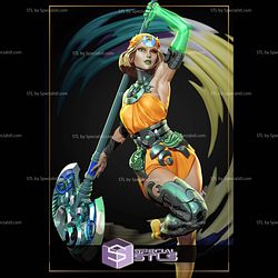 Melinoe Hades 2 Axe 250mm STL Files 3D Model