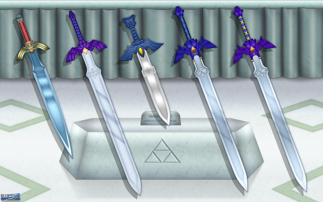 the master sword 3D STL Model — view 4