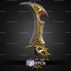 Cosplay STL Files WoW Dreadblades 3D Model