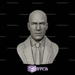 Zinedine Zidane Bust Digital STL Files 3D Model