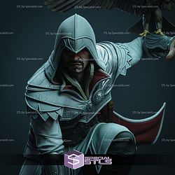 Ezio Auditore and Eagle 3D Printer Files STL Model