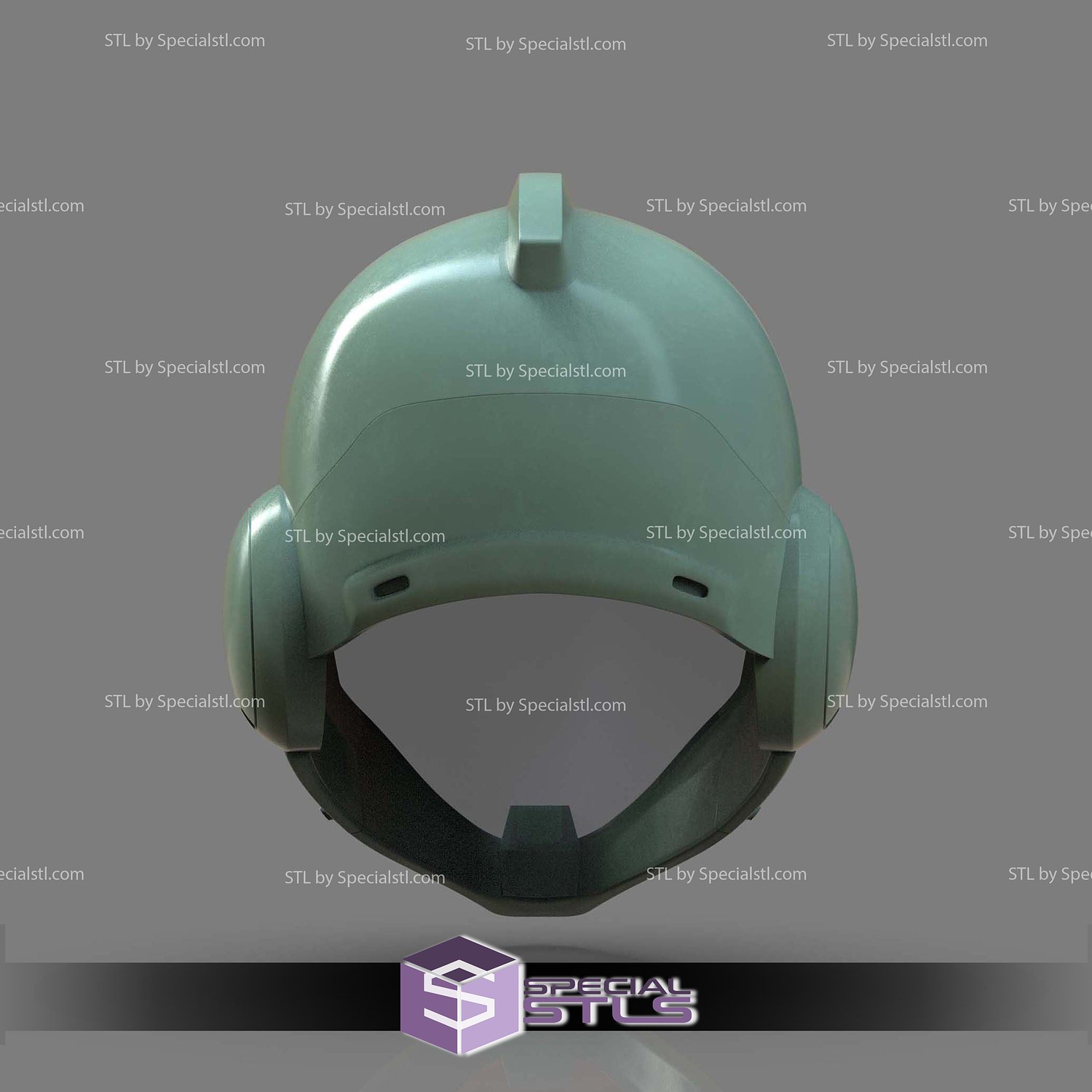 Cosplay STL Files Gundam Requiem Pilot Helmet 3D Model — view 5