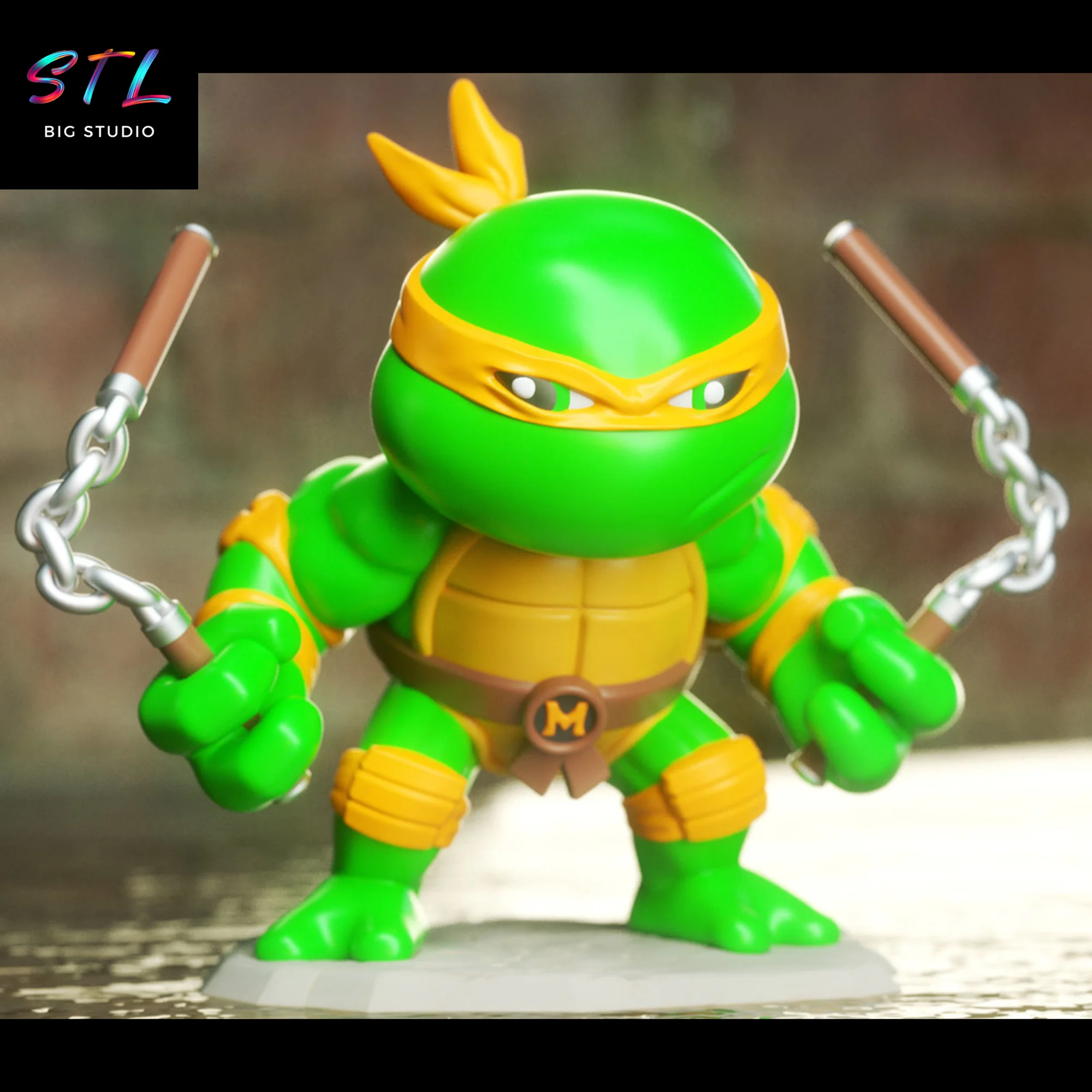Darth Maul Chibi STL | Star Wars 3D Printable Figure Model — view 5