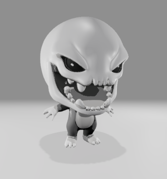 skull 3D 3MF Model