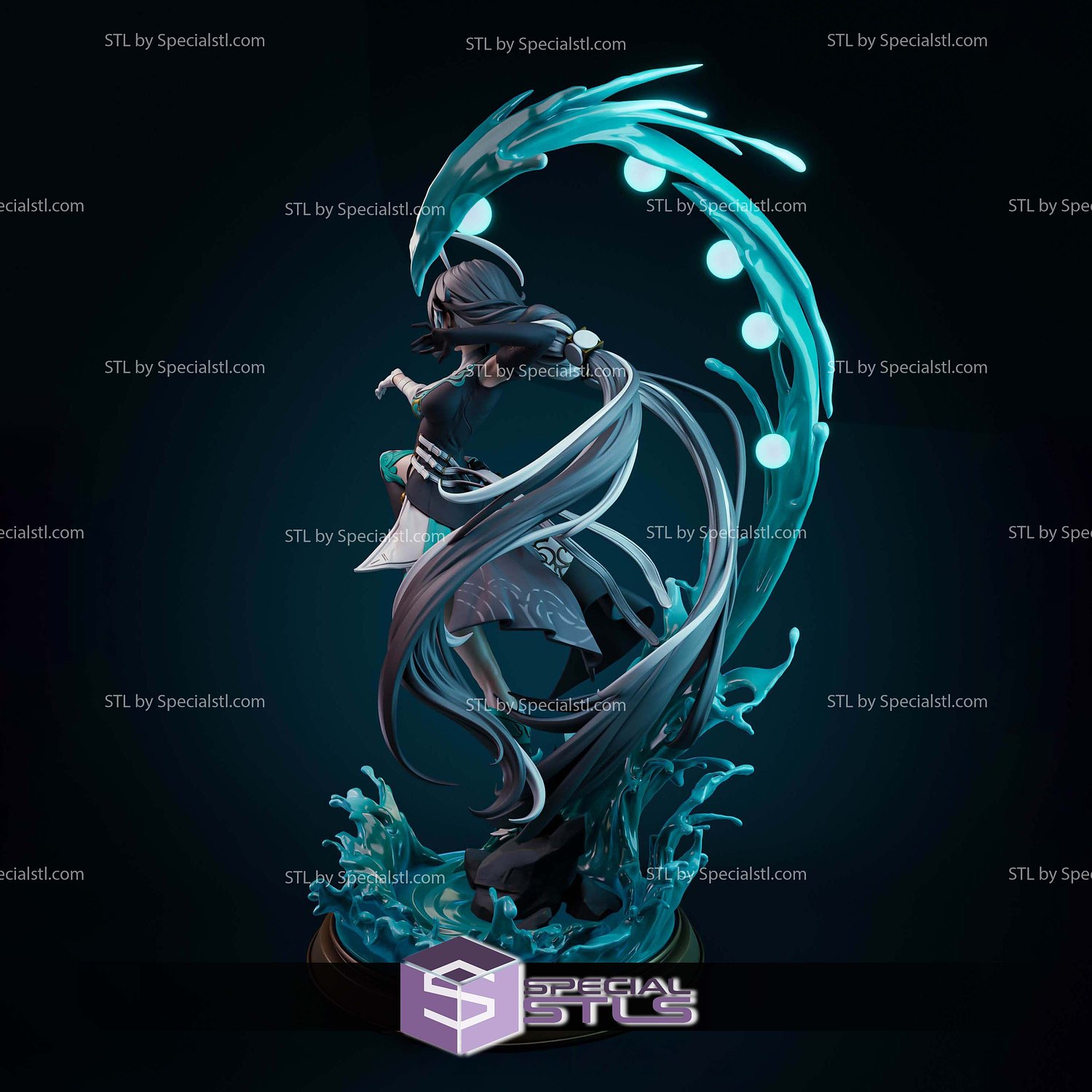 JianXin Wuthering Wave 3D Printing Models STL Model — view 3