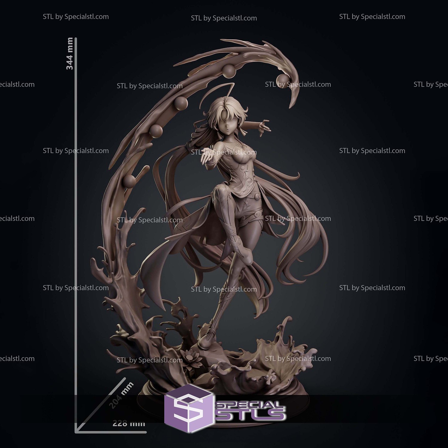 JianXin Wuthering Wave 3D Printing Models STL Model — view 4