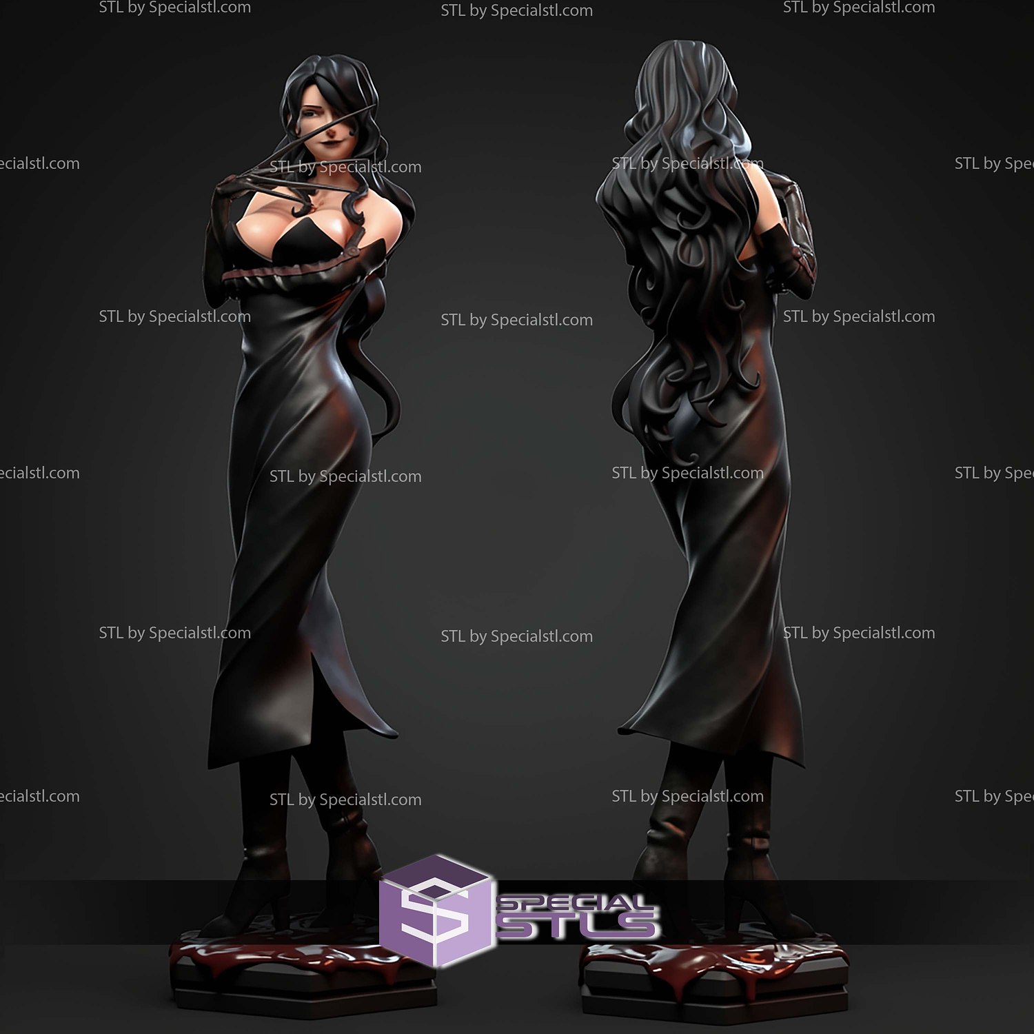 Lust Full Metal Alchemist 1 6 STL Files 3D Model — view 2