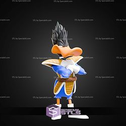 Vegeta Daffy Mashup STL Files 3D Model