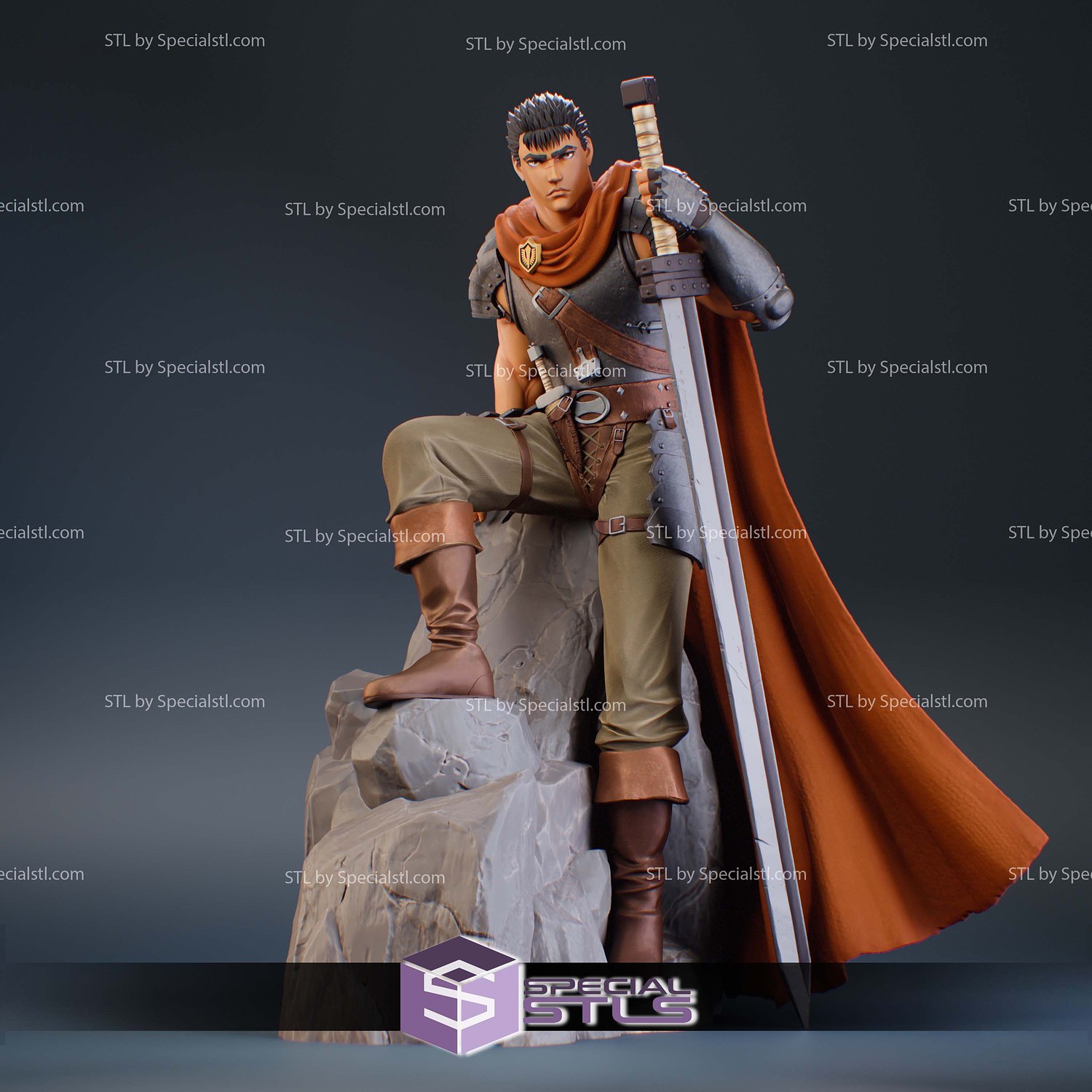Guts Berserk The Golden Age Arc STL Files 3D Model — view 2