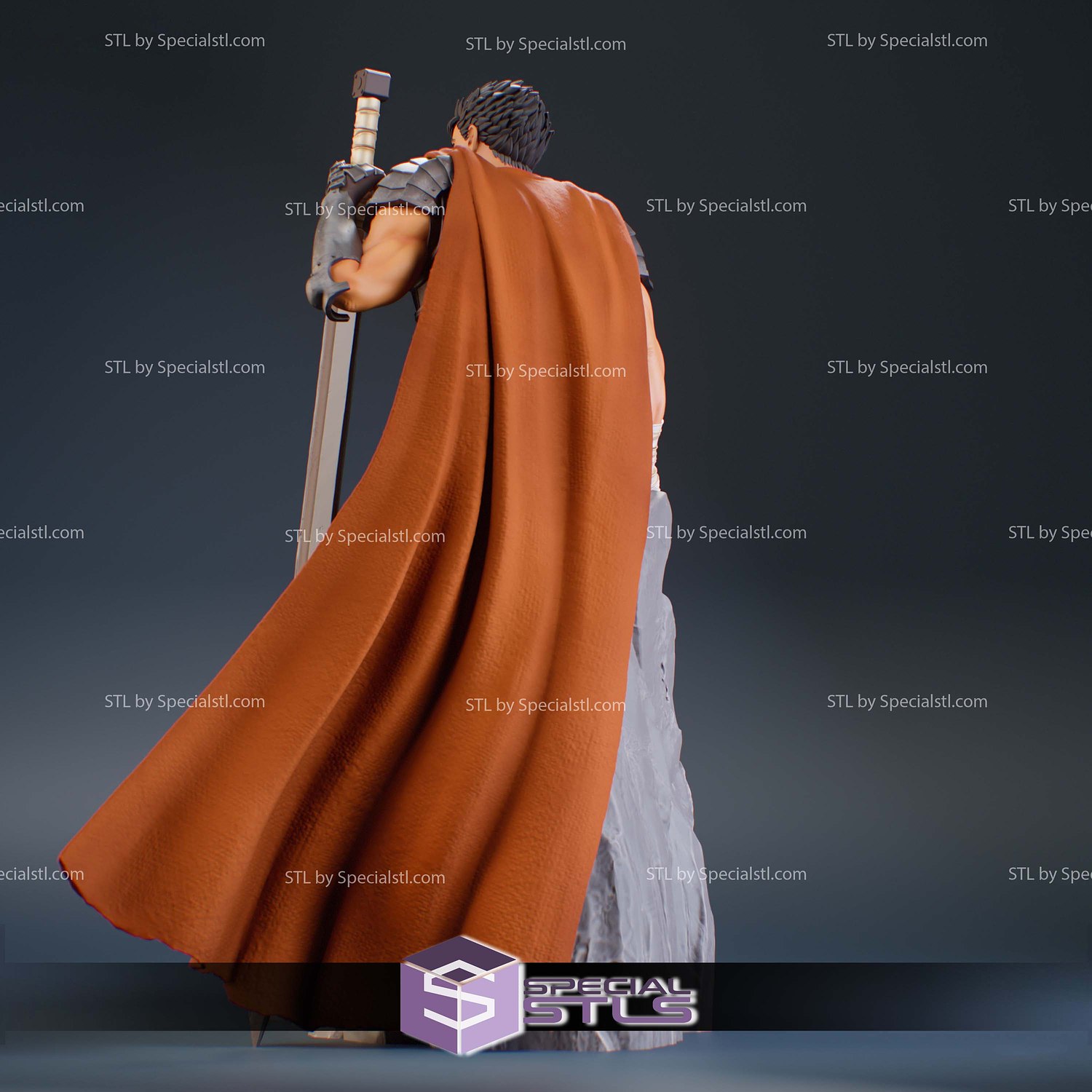 Guts Berserk The Golden Age Arc STL Files 3D Model — view 4