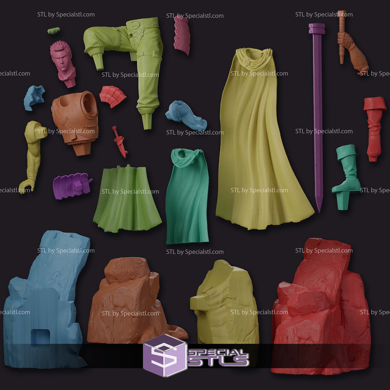 Guts Berserk The Golden Age Arc STL Files 3D Model — view 8