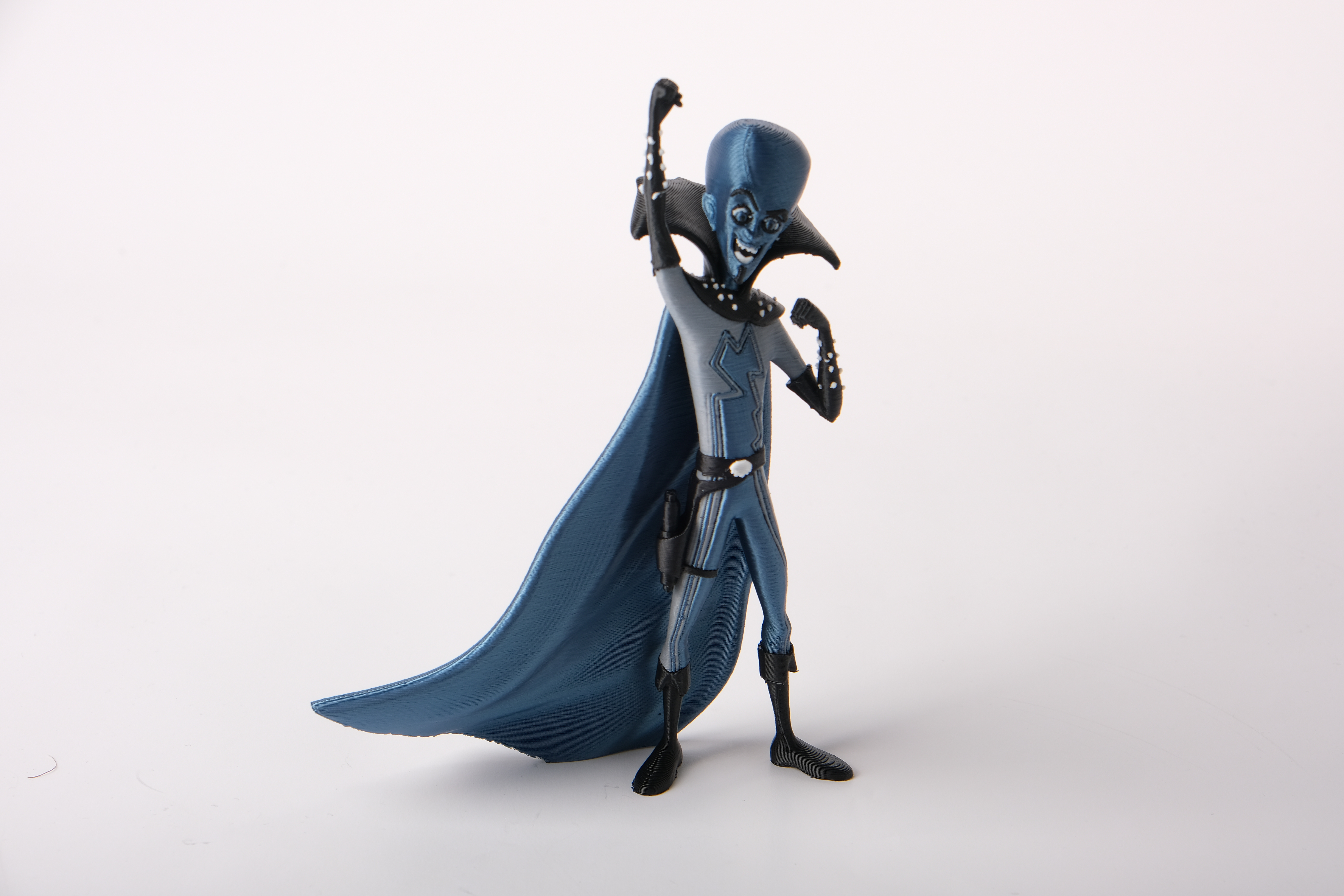 Megamind Figurine — Stylish Villain Collectible Art 3D 3MF Model