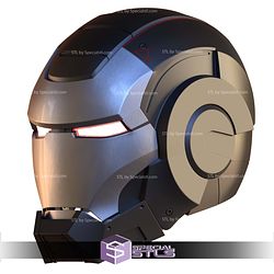 Cosplay STL Files Motorized War Machine MK01 3D Model