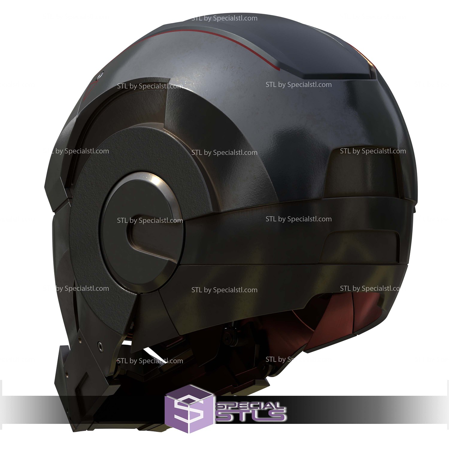 Cosplay STL Files Motorized War Machine MK01 3D Model — view 3